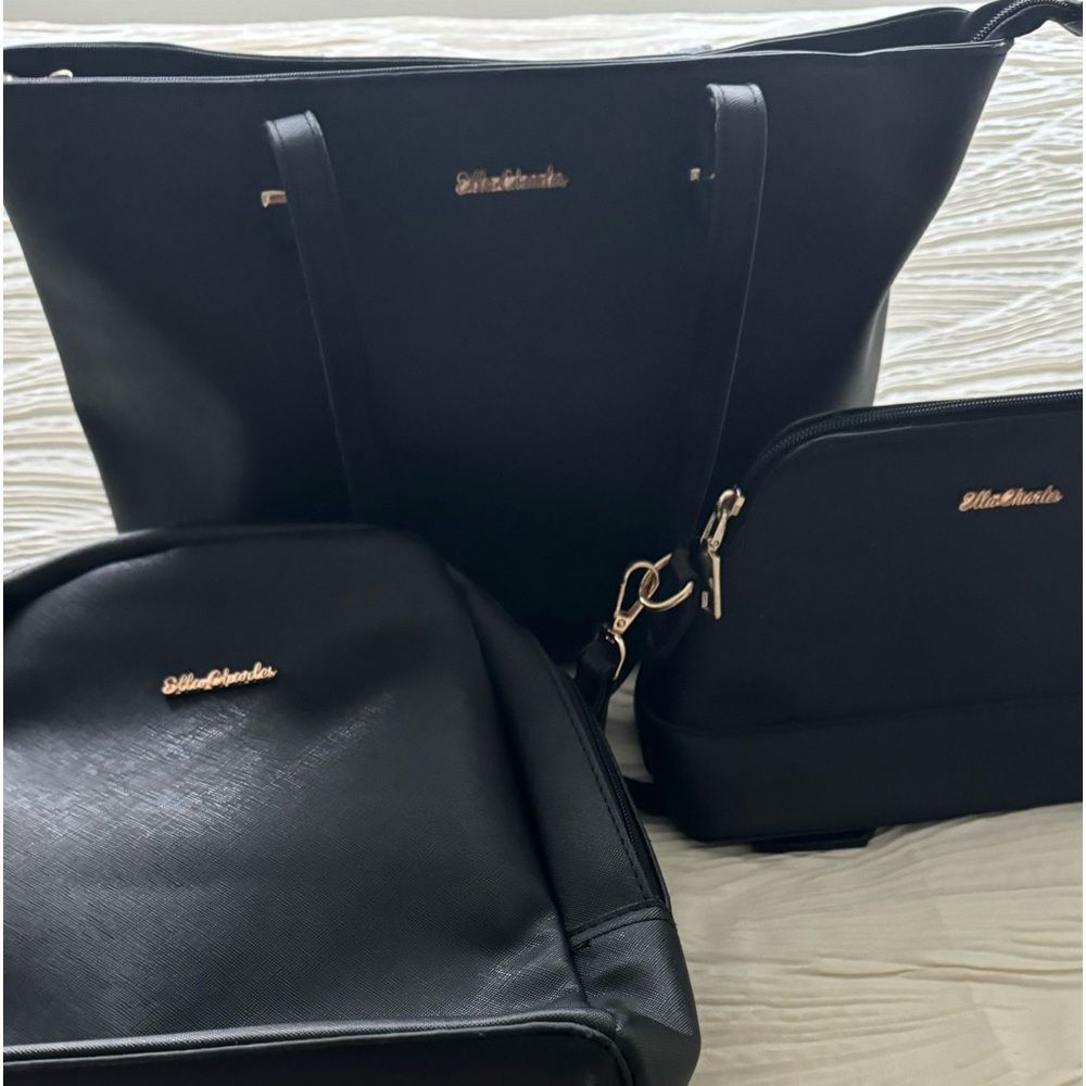 3 pcs set (backpack,purse,tote bag)
